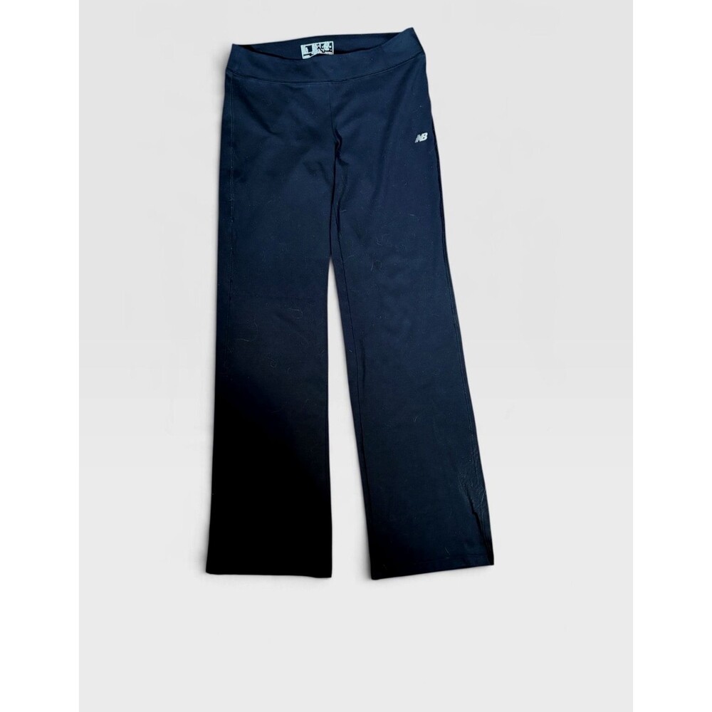 New Balance Lightning Dry Womens Sm Polyester Blend Black Stretch Athletic Pants